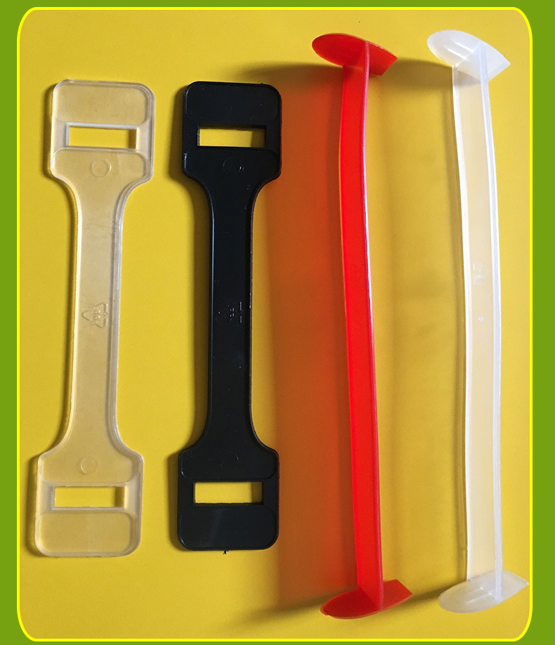 供应优质饮料纸箱提手 彩盒上手提扣塑料上提扣 塑胶提手量大从优