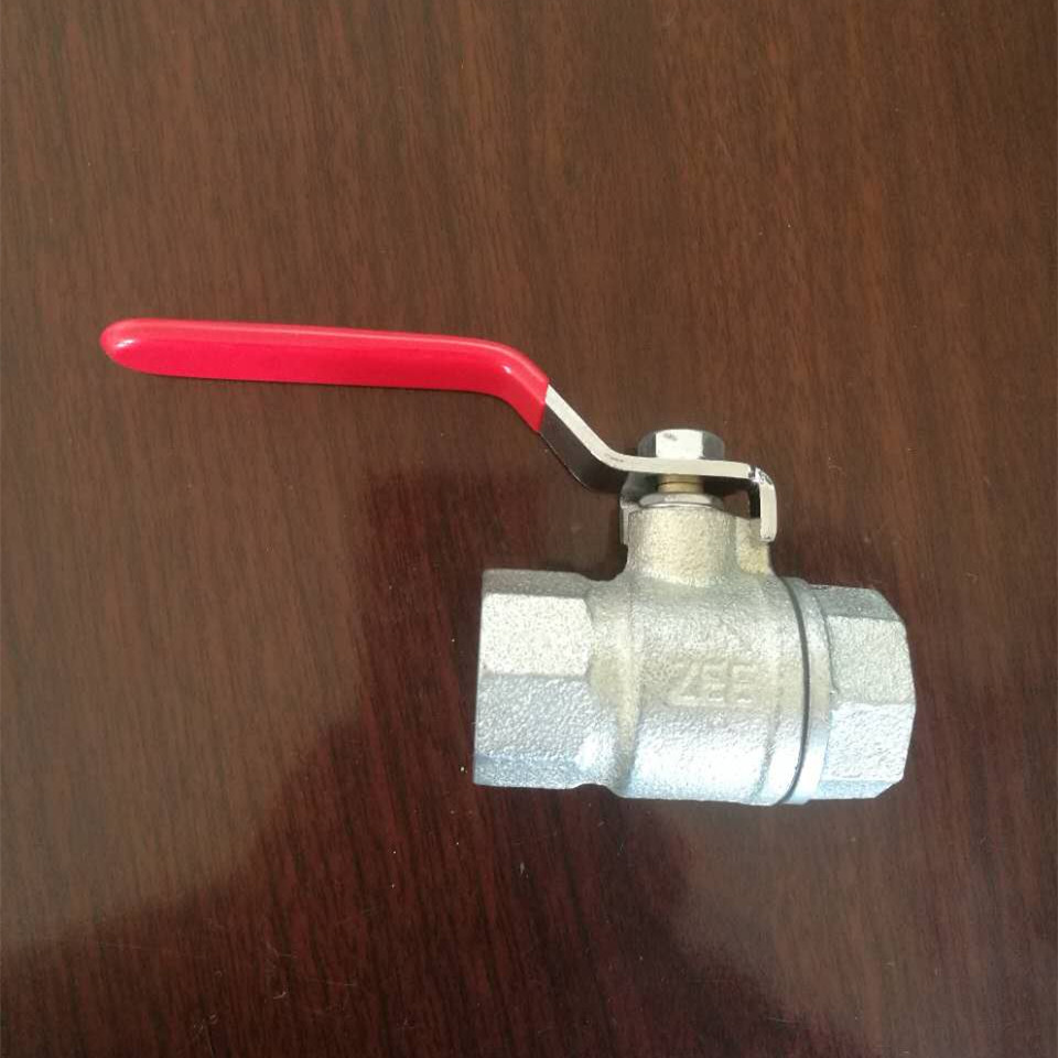 越海供应国标 丝扣 手柄 玛钢铸铁球阀 dn20 绿球阀有力竞争产品