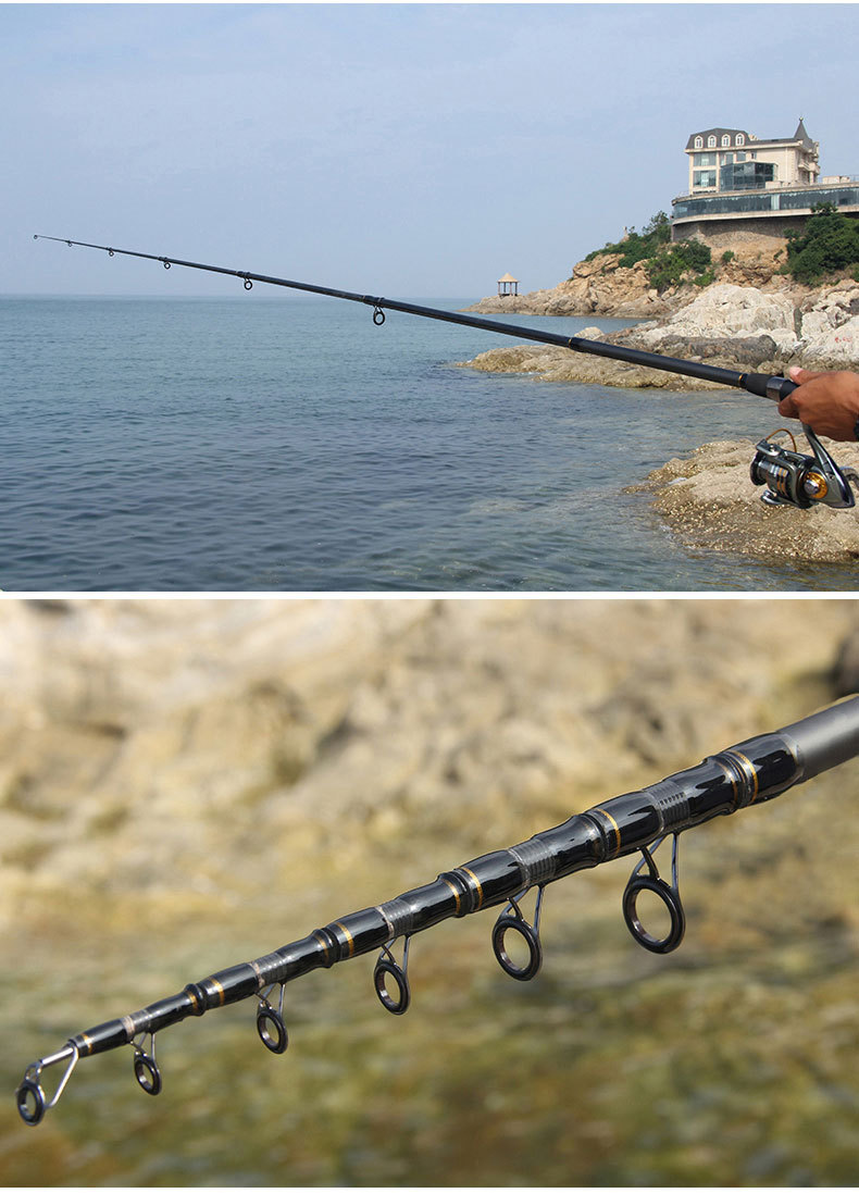 海竿海杆抛竿远投竿硬碳素钓鱼竿海钓竿甩杆抛杆鱼竿全套装