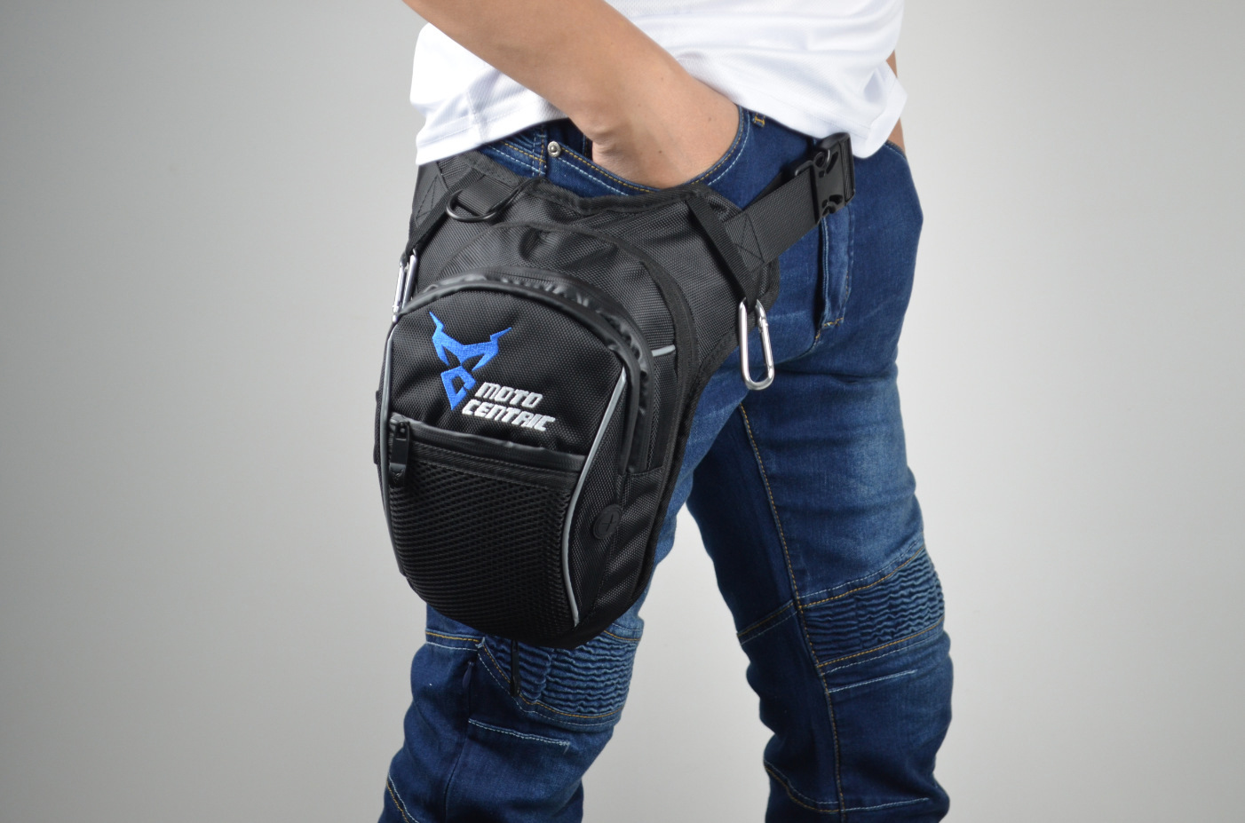 motocentric摩托车腿包机车赛车骑行斜挎腰腿包骑士装备防泼水