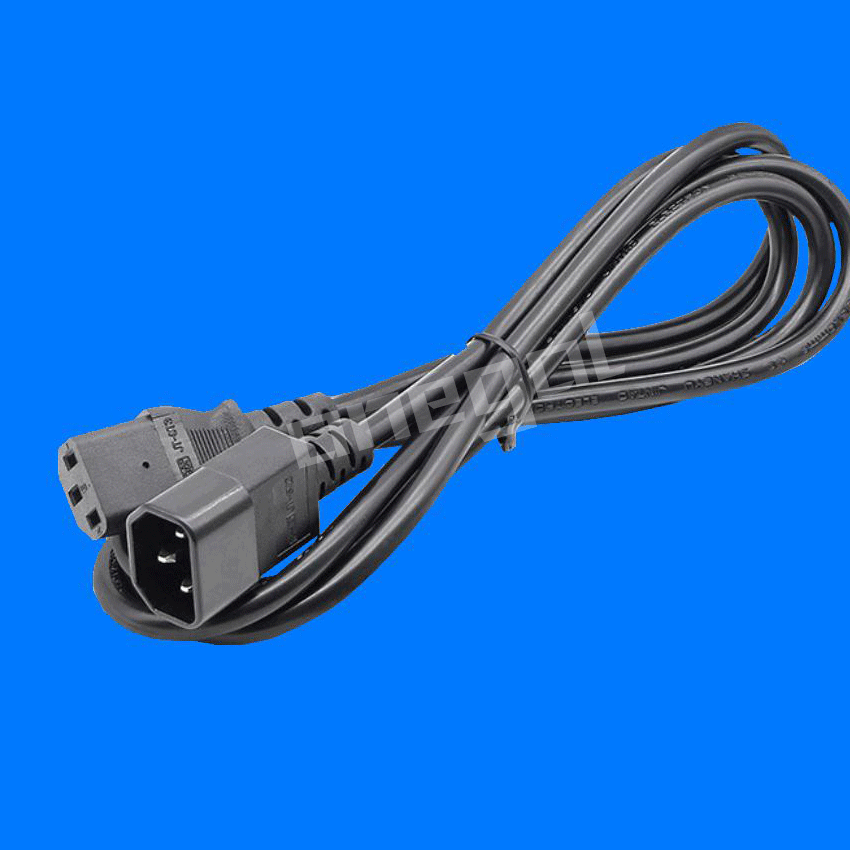 c13转c14品字尾 pdu电源线 ups服务器延长线 美规美式美标电源线