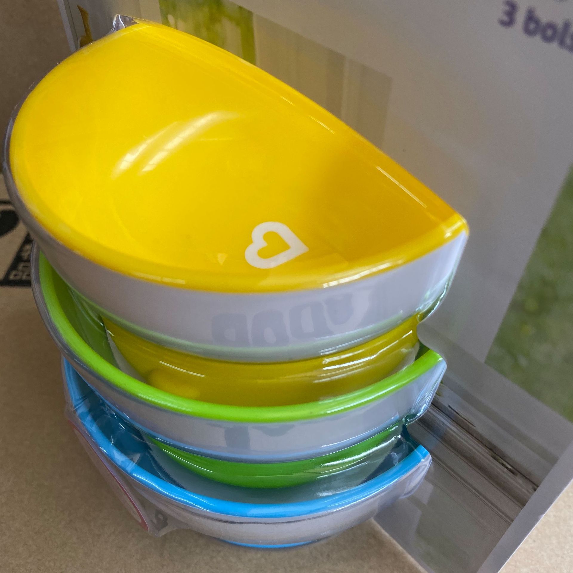 美国munchkin麦肯齐吸盘碗满趣健宝宝婴儿辅食碗防摔儿童餐具套装