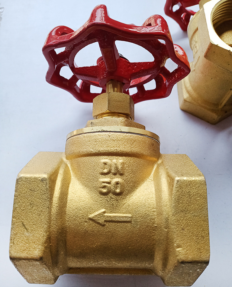 厂家批发旋塞式dn50截止阀工业螺纹截止阀铜制双向中型手动截止阀