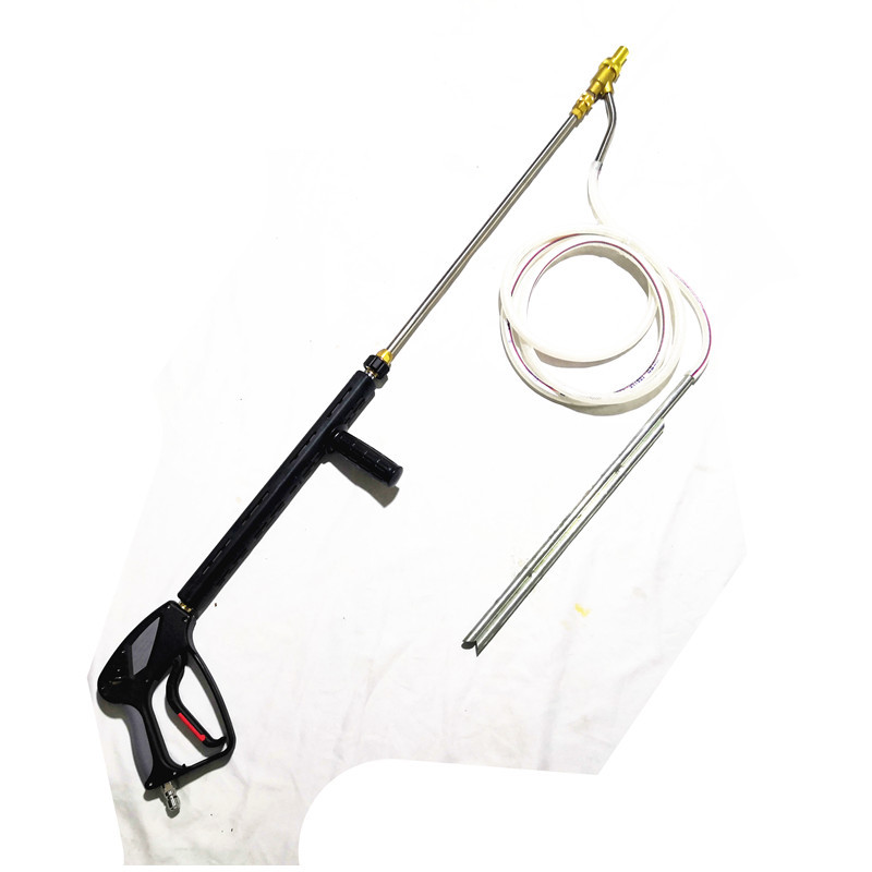 高压清洗机喷砂枪头除锈水枪高压洗铁板300公斤局部25mpa 除锈枪