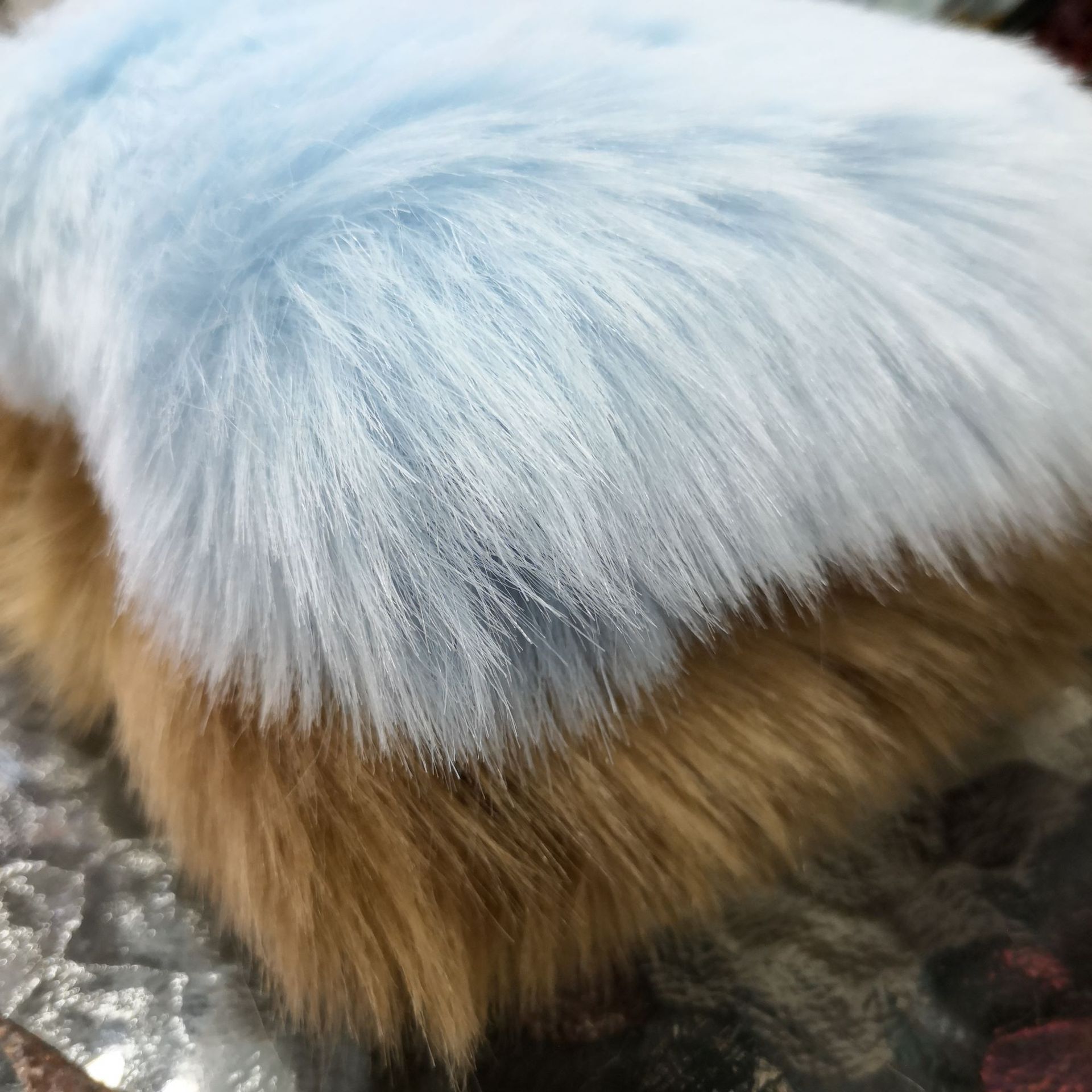 现货供应28色 加厚狐狸毛 40mm软狐长毛绒 服装毛球玩具人造毛皮