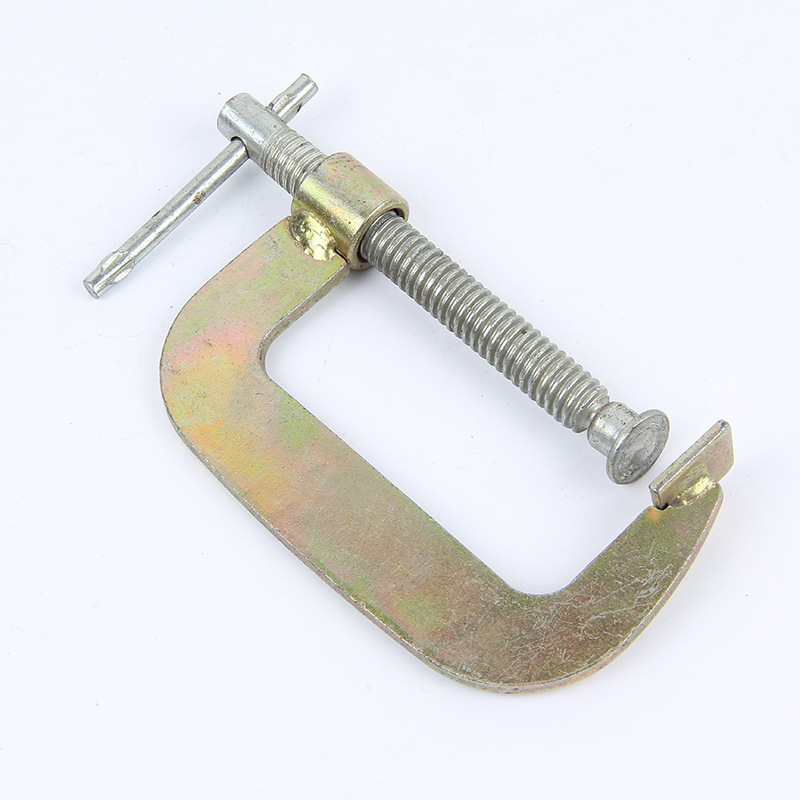 厂家直销加厚3寸g型熟铁钢板木工夹 快速固定g型钢快速夹具可定制