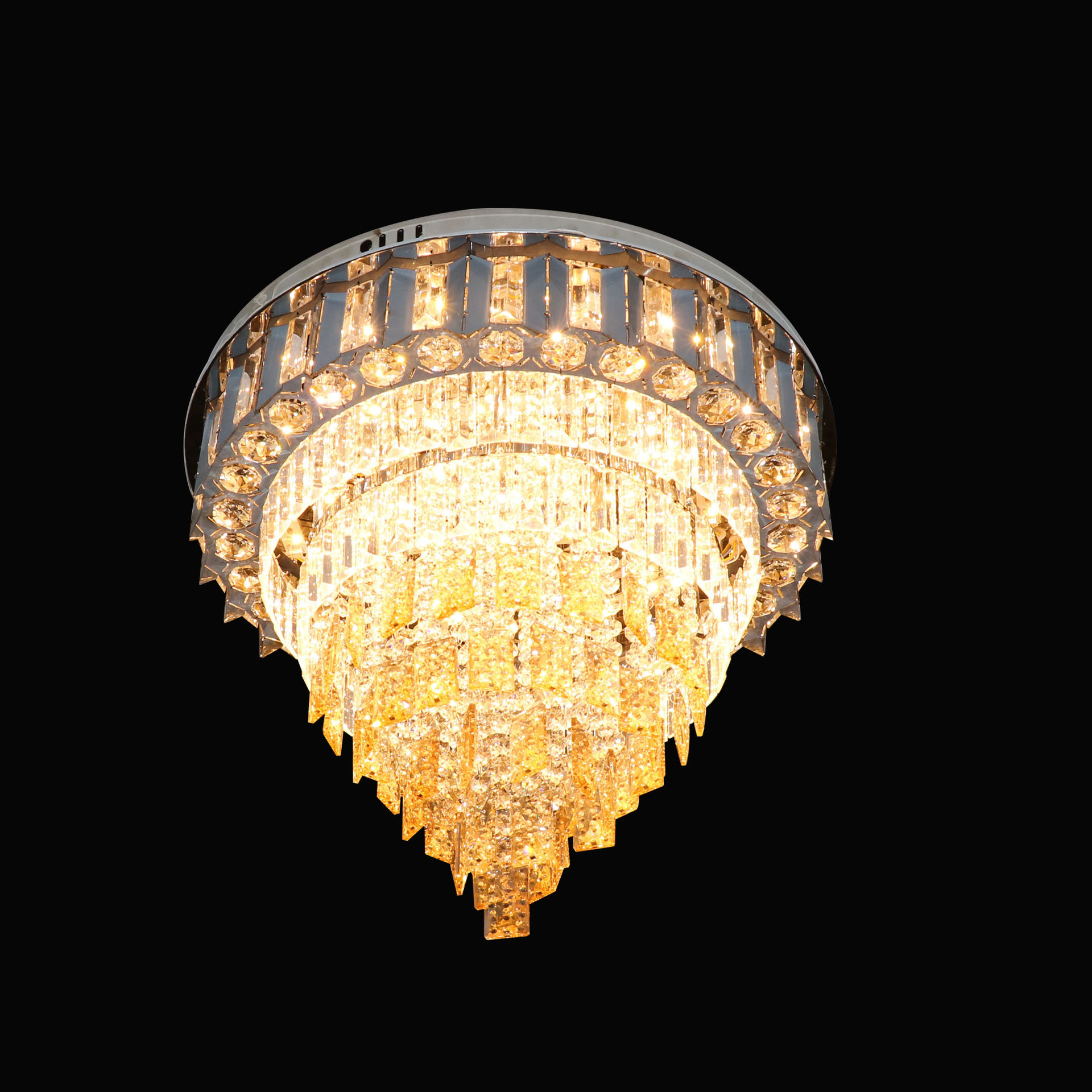 批发线割水晶吸顶灯 k9水晶灯 现代简约bedroom crystal light