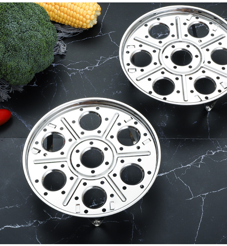 不锈钢蒸架_厨房不锈钢隔水蒸架三足高脚圆形可拆卸单层 - 阿里巴巴