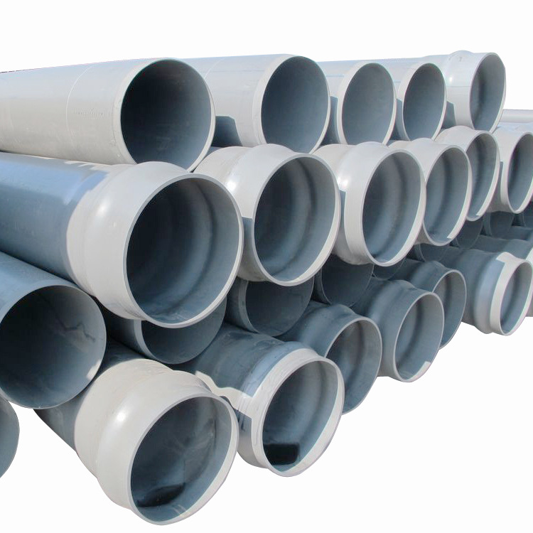 pvc给水管 加工销售 胶圈连接pvc给水管 r口给水管