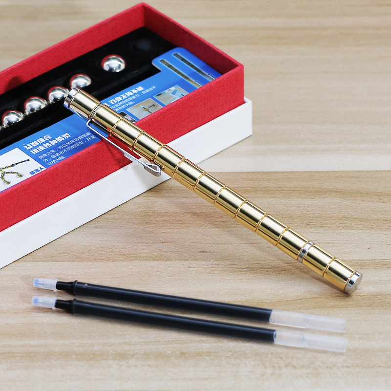 厂家直销创意磁铁笔 学生 多功能 磁性笔创意百变造型抖音磁力笔