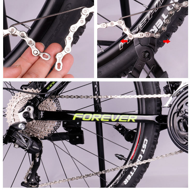 deemount骑行配件山地公路变速自行车链条8/9/10/11s速 跨境新品