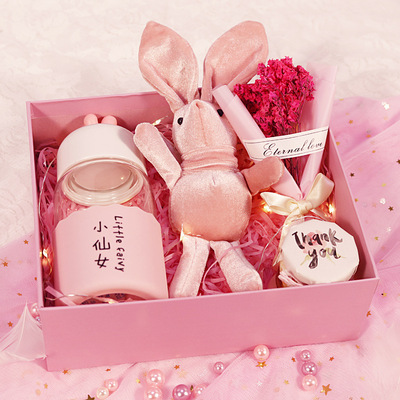 生日学生女闺蜜创意礼品心礼盒装毕业61六一儿童节小节日礼物实用
