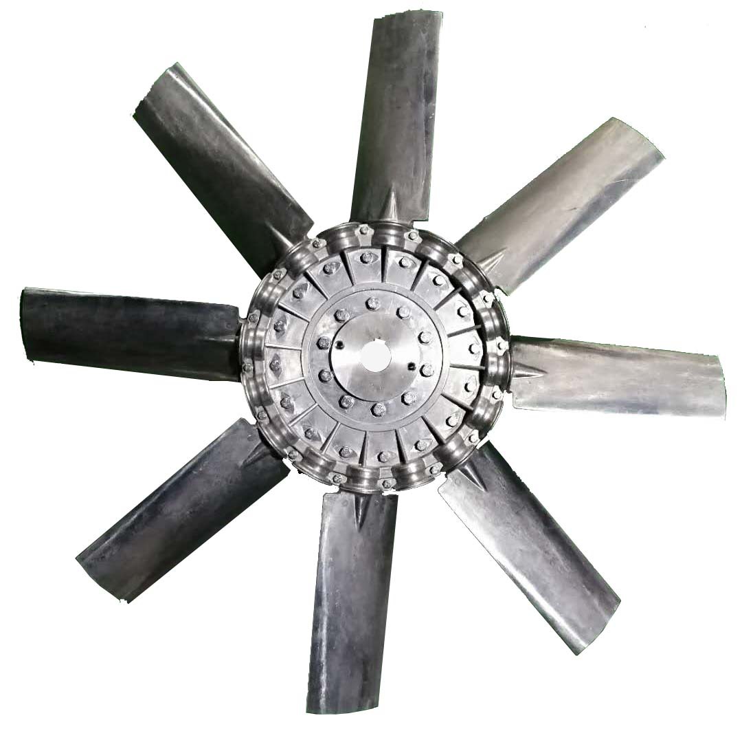 可调铝叶轮 轴流风机叶轮 4叶片6叶片8叶片  量大优惠