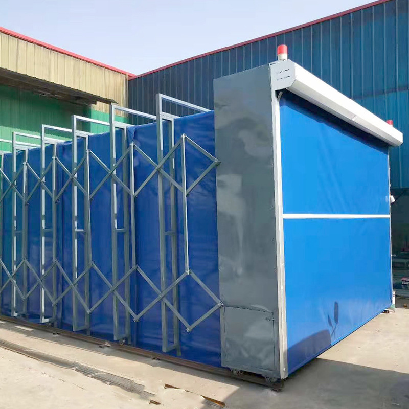 质量保障移动式伸缩喷漆房 现货供应量大从优伸缩房 厂家直销