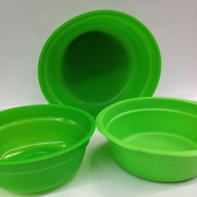 户外便携垂钓拌饵碗鱼饵碗软体橡胶饵料碗耐折柔软渔具用品