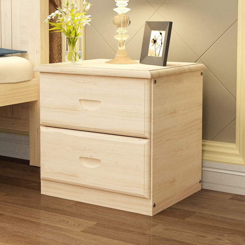 实木床头柜 松木床头柜樟子松床头柜 特价床头柜包邮