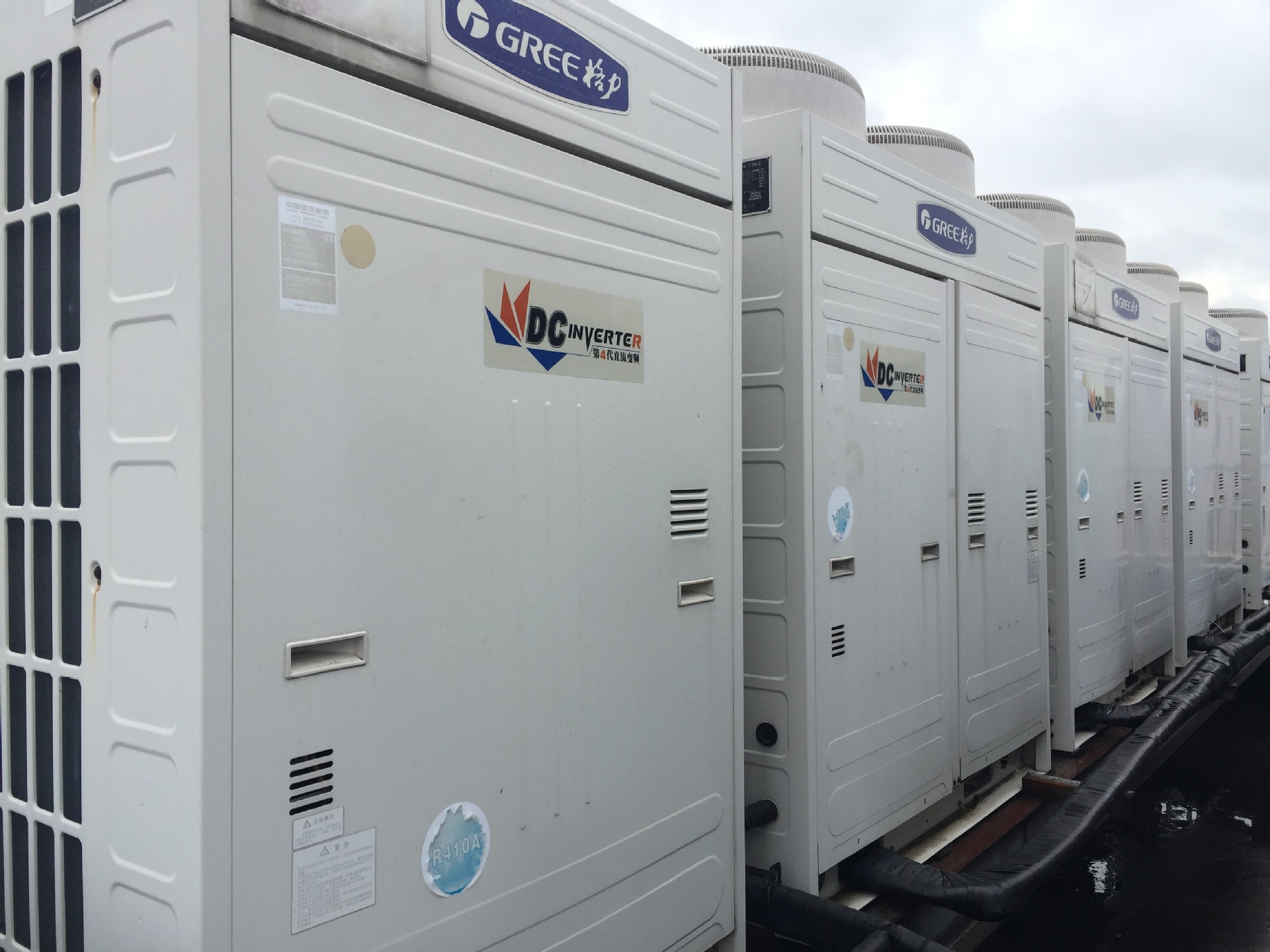 格力第4代多联机21匹制冷量60kw制热量65kw二手中央空调回收转让