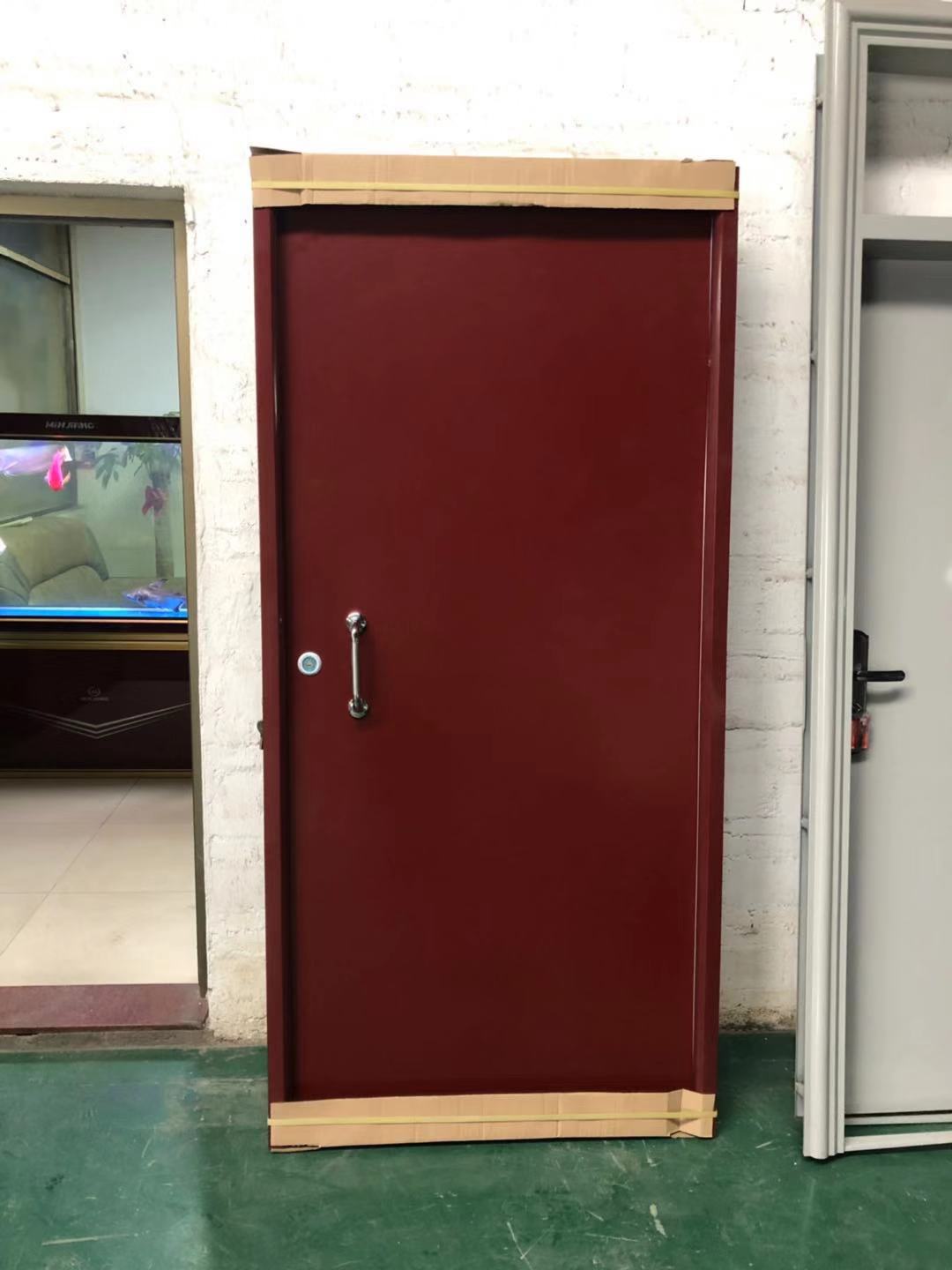 佛山厂家定制钢质复合门 铁皮门 烤漆铁门 特价铁门美国门