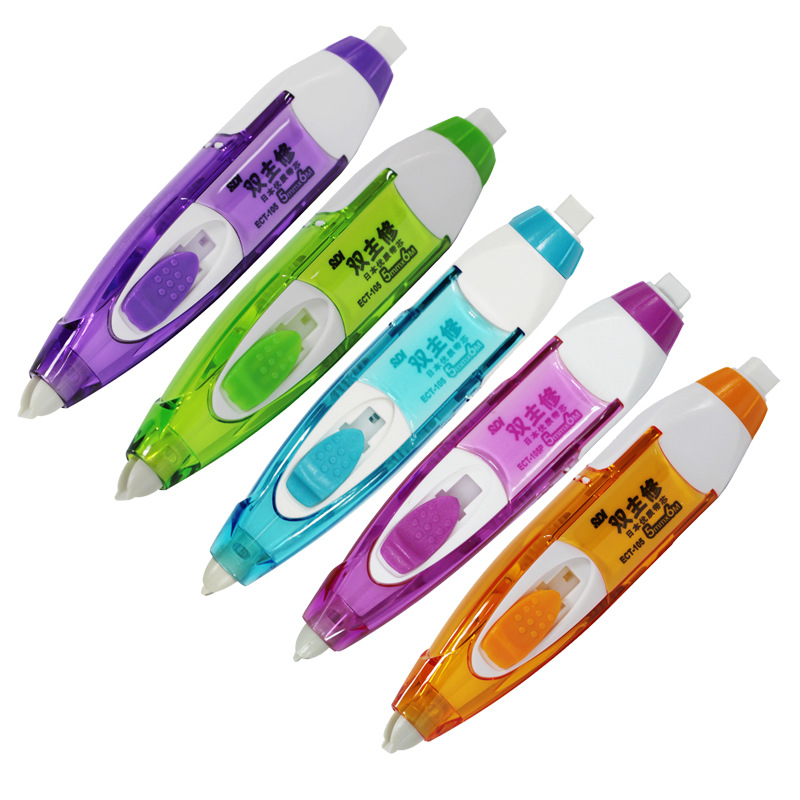 sdi手牌ect-105双主修修正带 橡皮擦学生改错用带 涂改带可换替芯