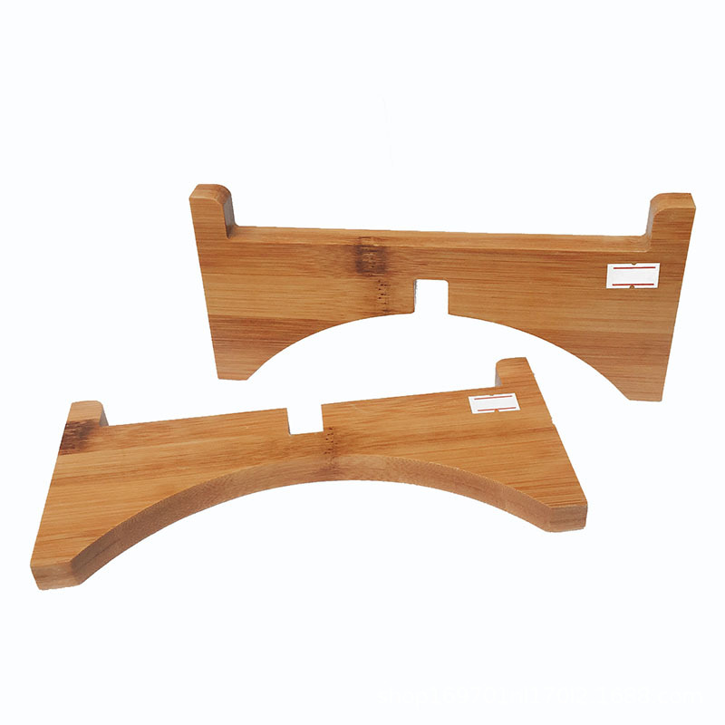 厂家直销室内置地竹制架子四脚架盆景盆栽底座可定制花盆支架