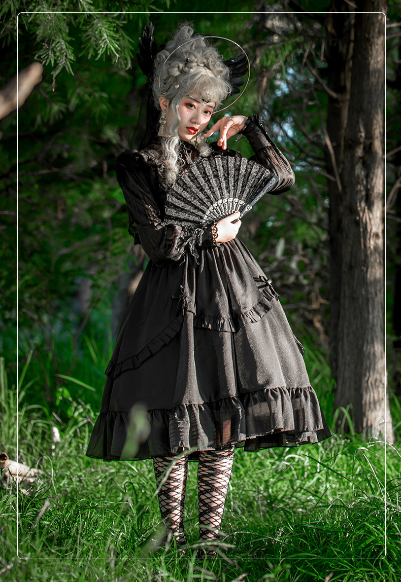 整单 款式 基本款 组合形式 假两件 裙长 中长裙 裙型 公主裙 领型