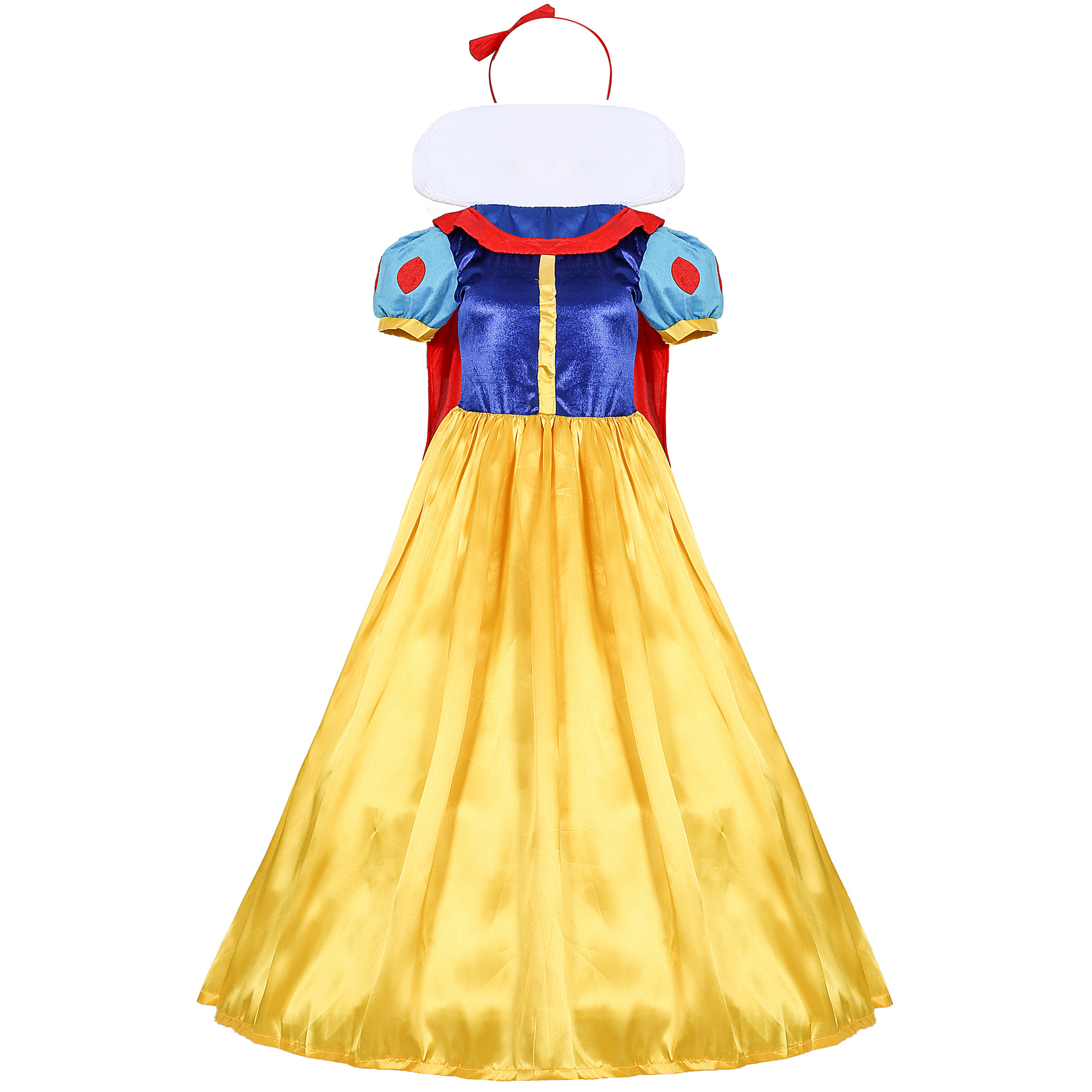 欧美女士性感披风白雪公主服装 万圣节女王角色扮演游戏制服套装