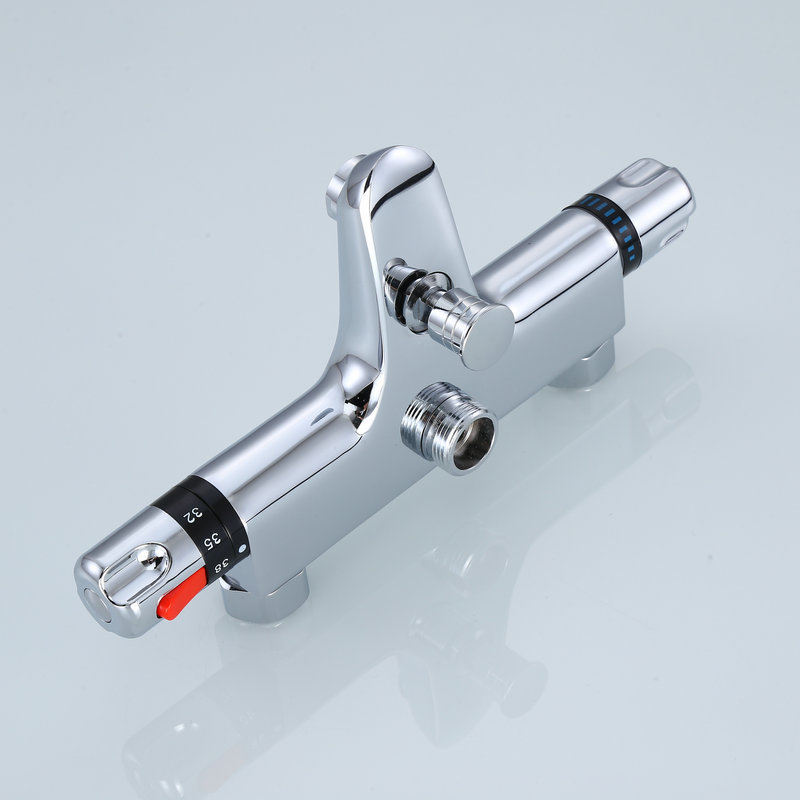 厂家直销 全铜淋浴花洒恒温水龙头 自动调温混水阀 卫浴洁具批发