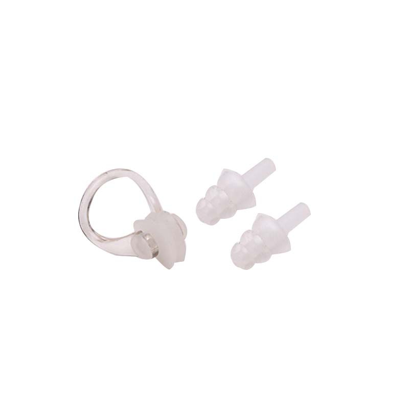 Boxed Nasal Splint Earplugs Waterproof Silicone Adult Soft Material Swimming Equipment Swimming Accessories Wholesale