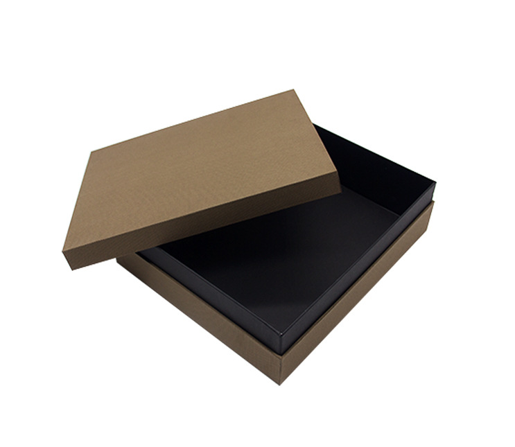 新款上下盖礼品盒精致方形服装衬衣通用包装盒商务送礼硬纸盒
