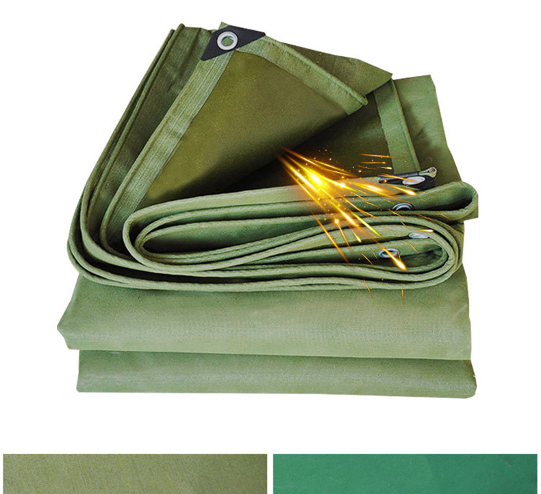 加厚货车篷布帆布油布户外防水防晒布雨布遮阳布塑料雨棚帐篷篷布