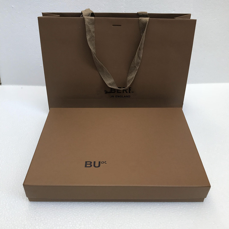 大牌新款b家高端原版包装盒上 新礼品包装盒套装手提袋 纸盒定制