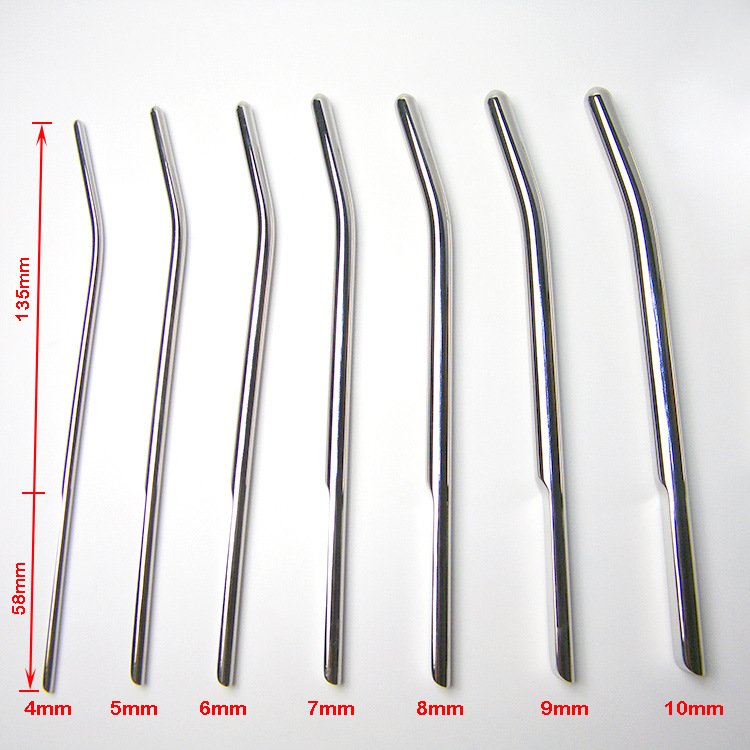 649 (7种尺寸可选) 男用马眼刺激尿道堵 自慰插棒拉珠导尿扩张器