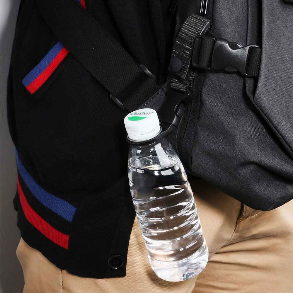 户外战术尼龙织带水瓶挂扣 多功能登山扣便携水瓶快挂 矿泉水夹扣