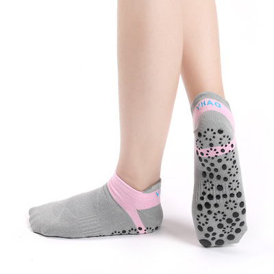 跨境热销元昊瑜伽袜硅胶防滑地板袜子蹦床袜瑜珈袜套瑜伽袜子