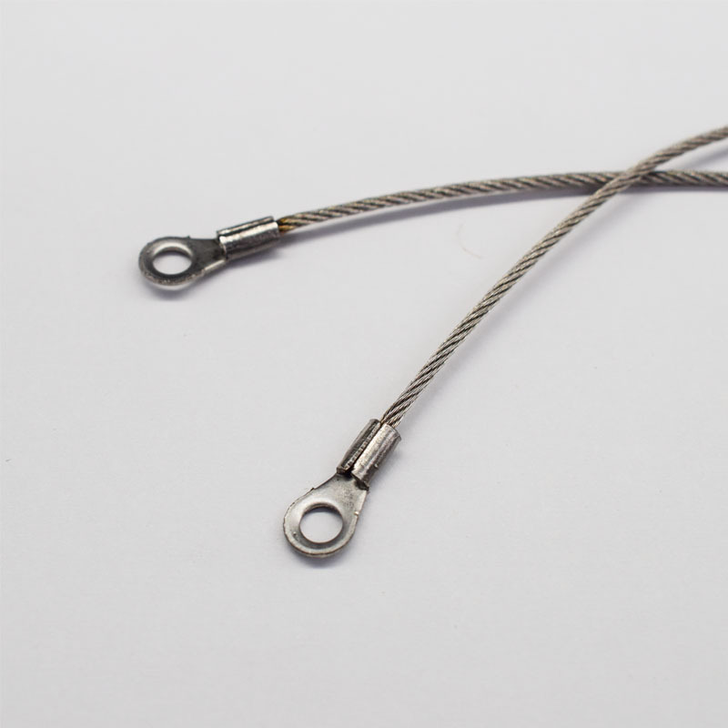 灯饰不锈钢安全防坠落保护绳安全绳五金配件面板灯防脱落钢丝绳