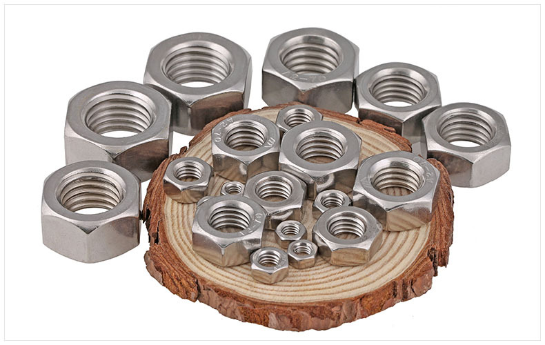 买304不锈钢六角螺母316螺帽201螺丝帽螺丝钉来南京汇久五金