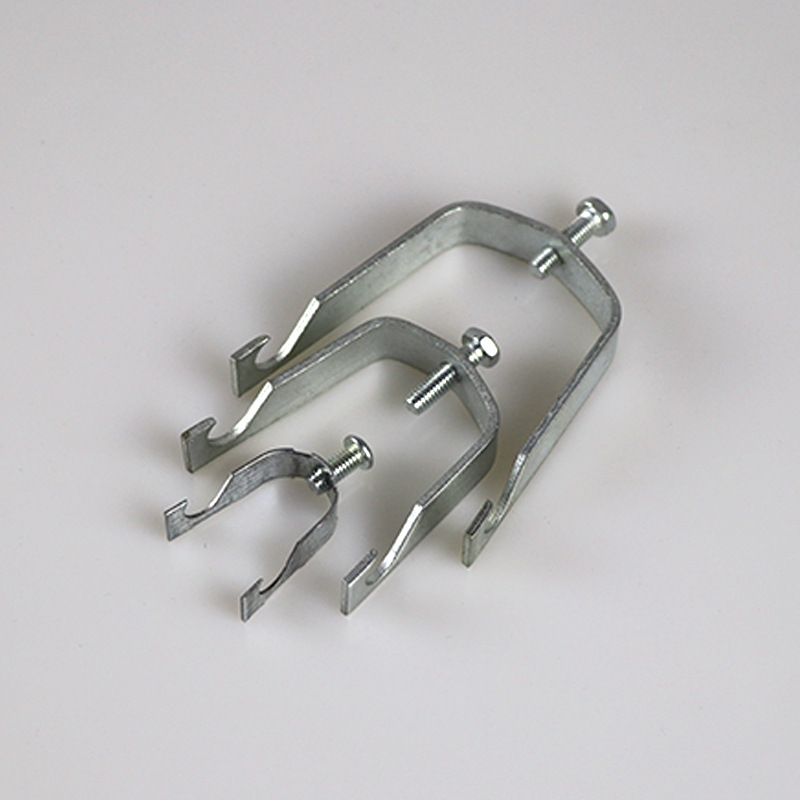 金属穿线管吊钩卡龙骨卡u型kbg电线管管卡丝杆吊卡镀