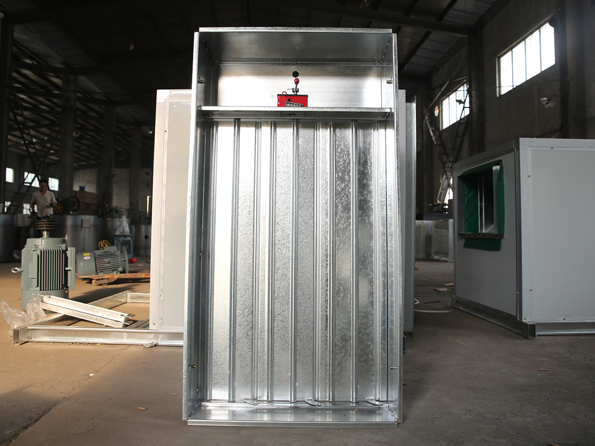 厂家供应 正压送风口 加压送风口 电动多叶送风口 多叶排烟口