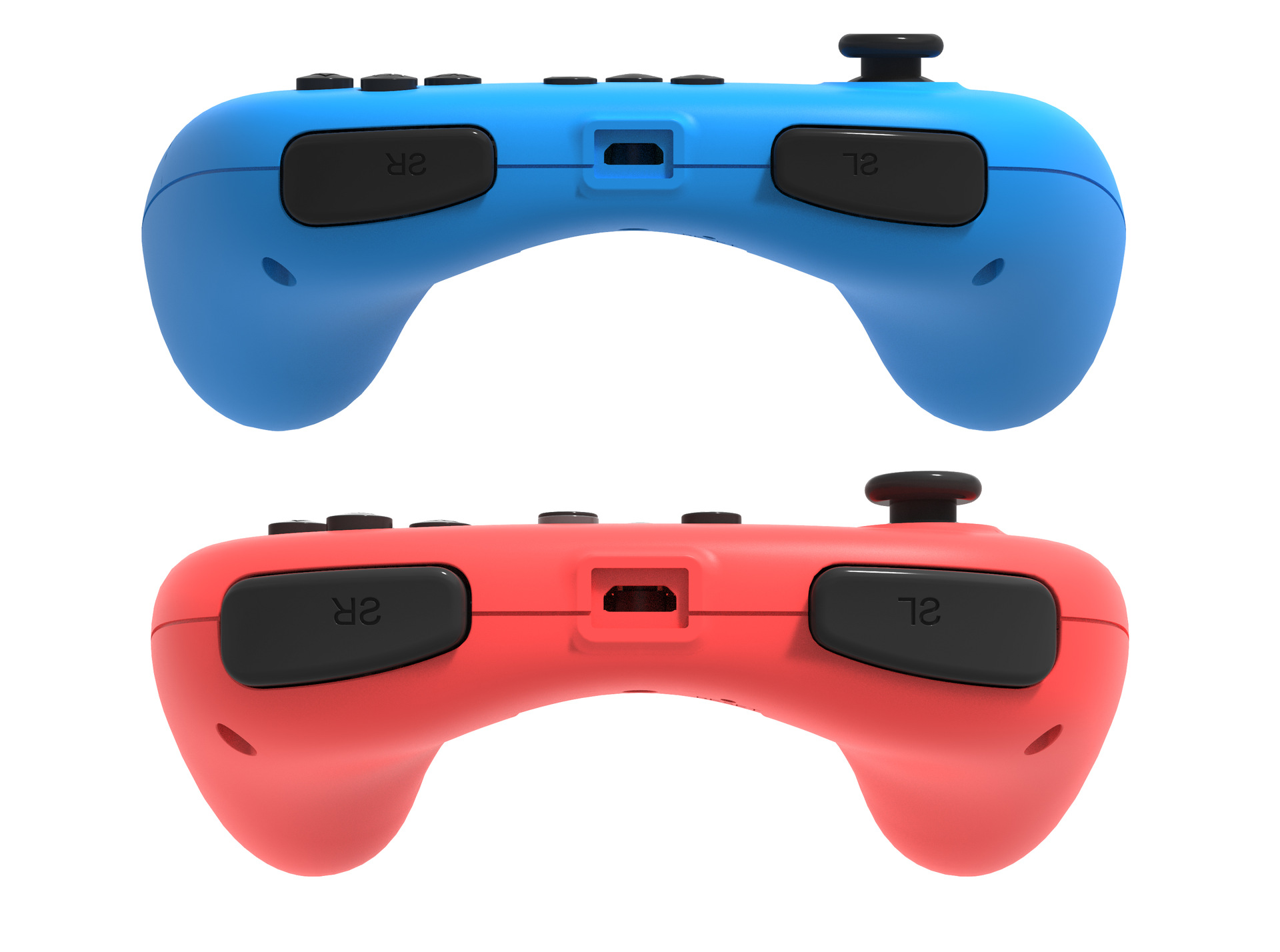 switch pro蓝牙无线游戏手柄ns lite迷你握把双振动私模喷橡胶油