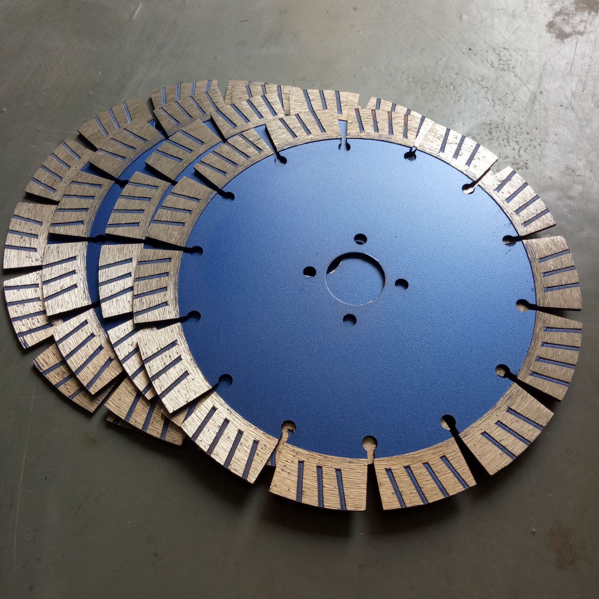 190加宽波纹干切锯片石材陶瓷切割片锋利刀片云石片金刚石锯片