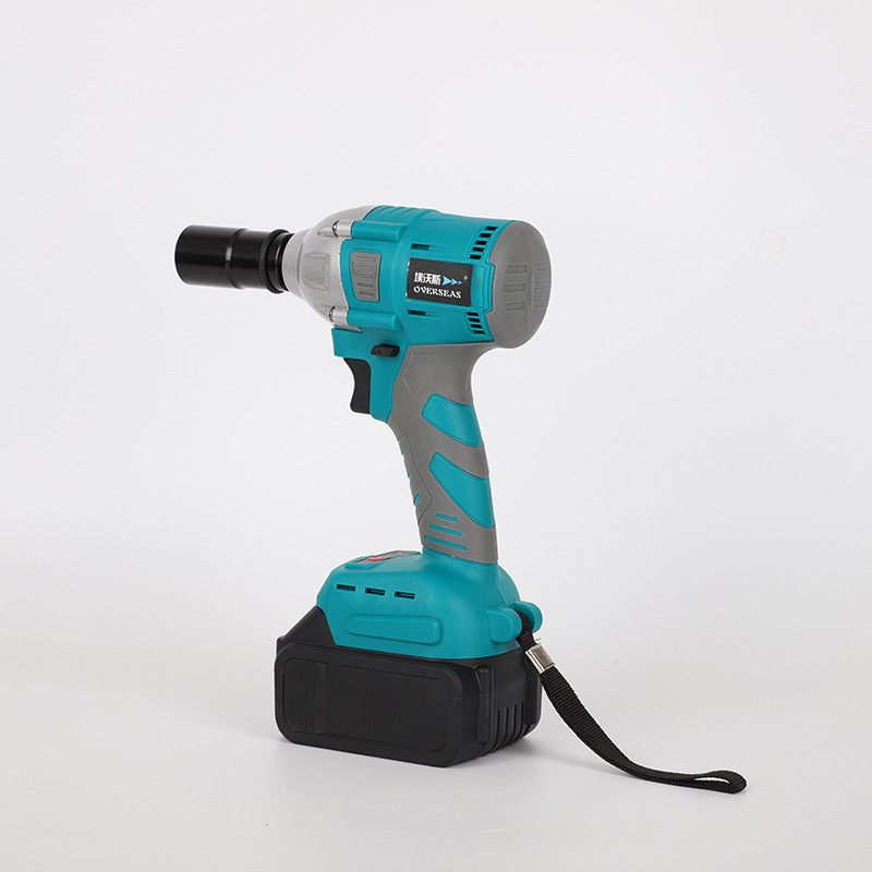 厂家直销电动锂电扳手 大扭力风炮充电套筒扳手 木工电动工具