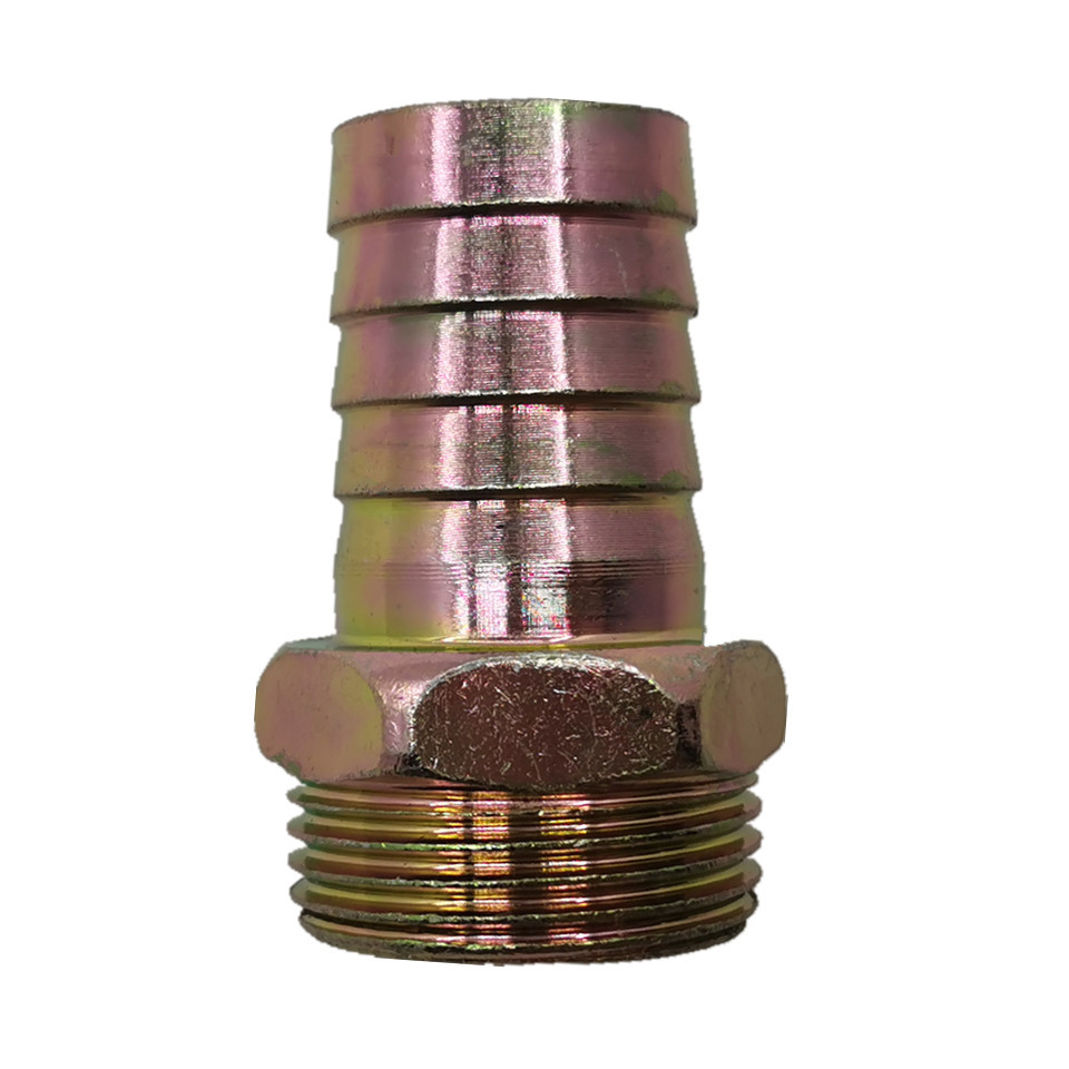 铁镀彩锌外丝宝塔 软/皮管接头 水暖配件 厂家直销批发