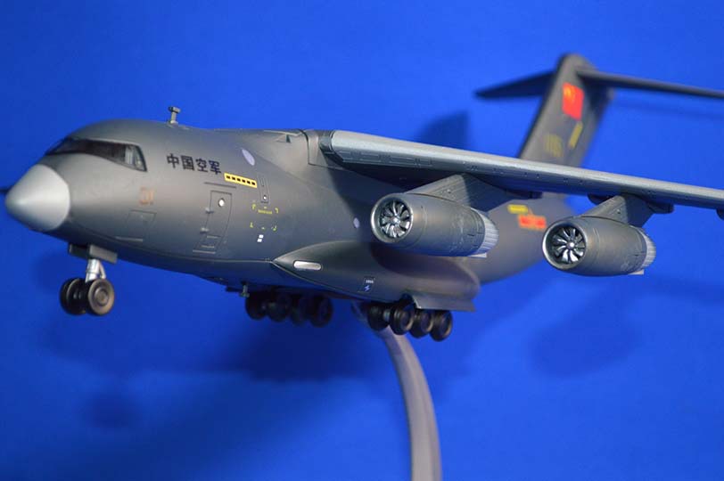 1:110 运20运输机模型 批发定制 运20飞机模型合金仿真