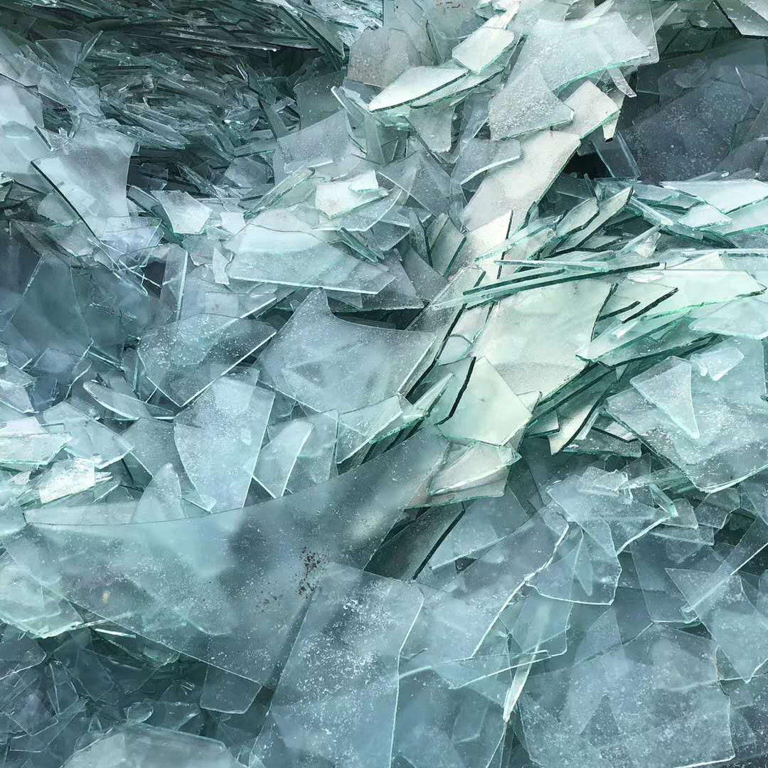 厂家直销玻璃纤维拉丝拔丝平板碎玻璃 一级平板玻璃 平板碎白玻璃