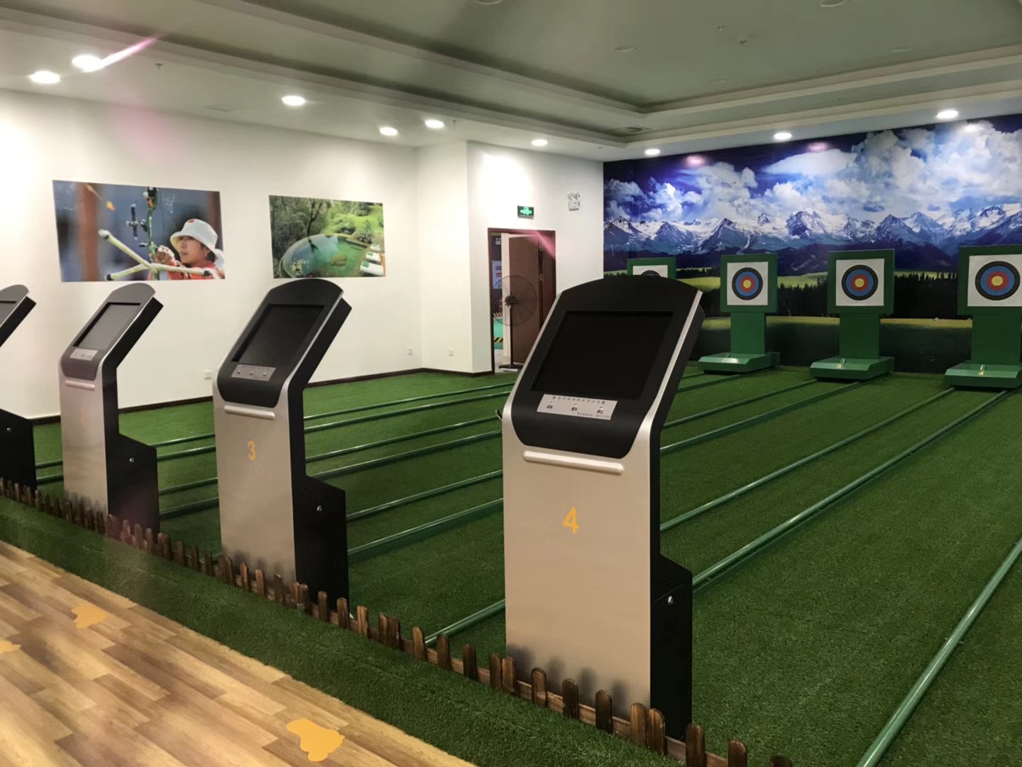 深圳倚天达移动靶射箭严格检测,安全可靠,优质的服务 完善的售后