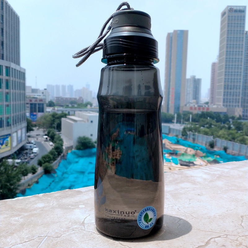 卡西诺水杯塑料便携学生创意塑料杯夏季运动大容量杯子随手杯礼品