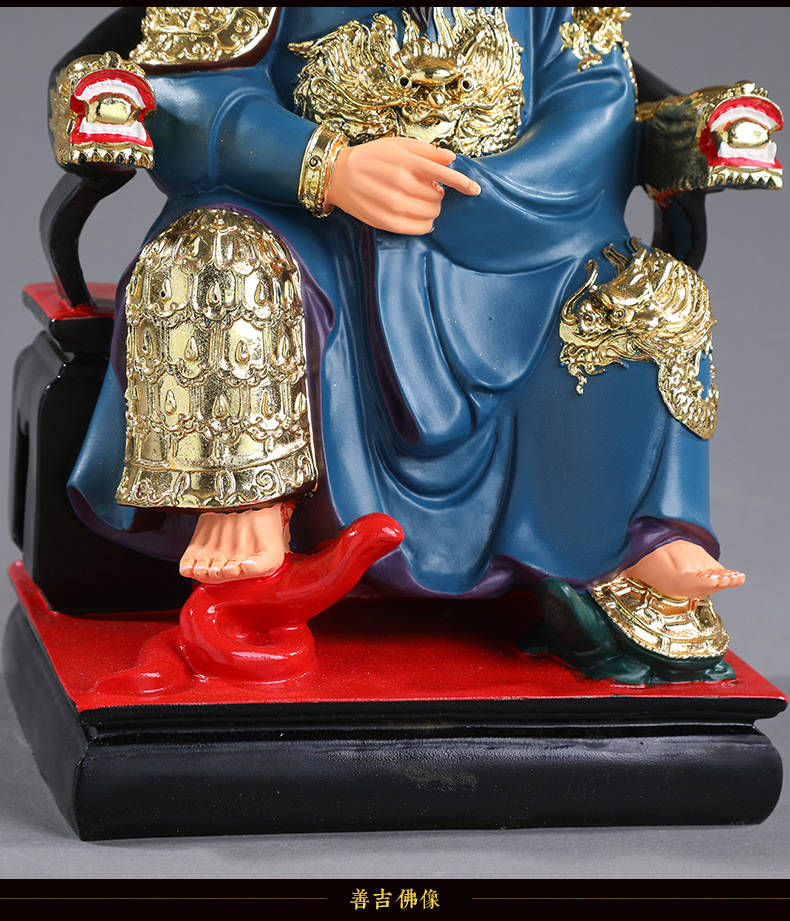 玄天上帝真武祖师玄武大帝荡魔天尊神像居家供奉家用树脂摆件佛像
