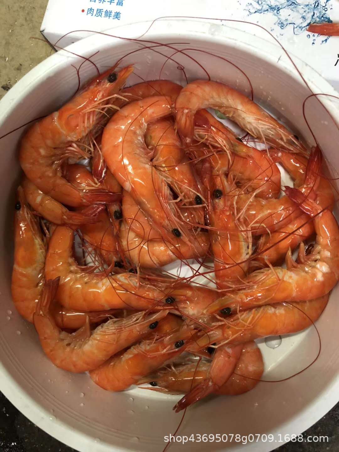 南美熟虾冷冻虾冻虾对对虾野生红虾500g/16-20 20-25只 熟虾