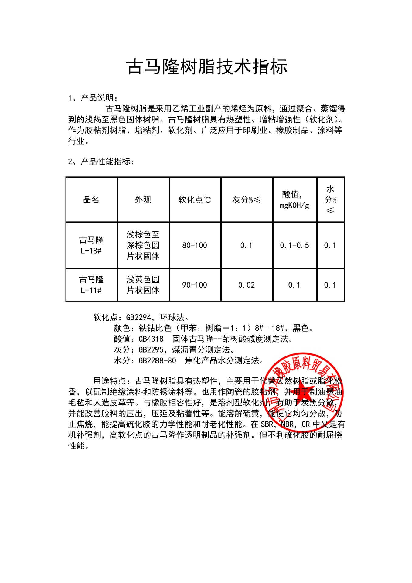 广州仓现货 山东颗粒古马隆树脂 轮胎用古马隆树脂