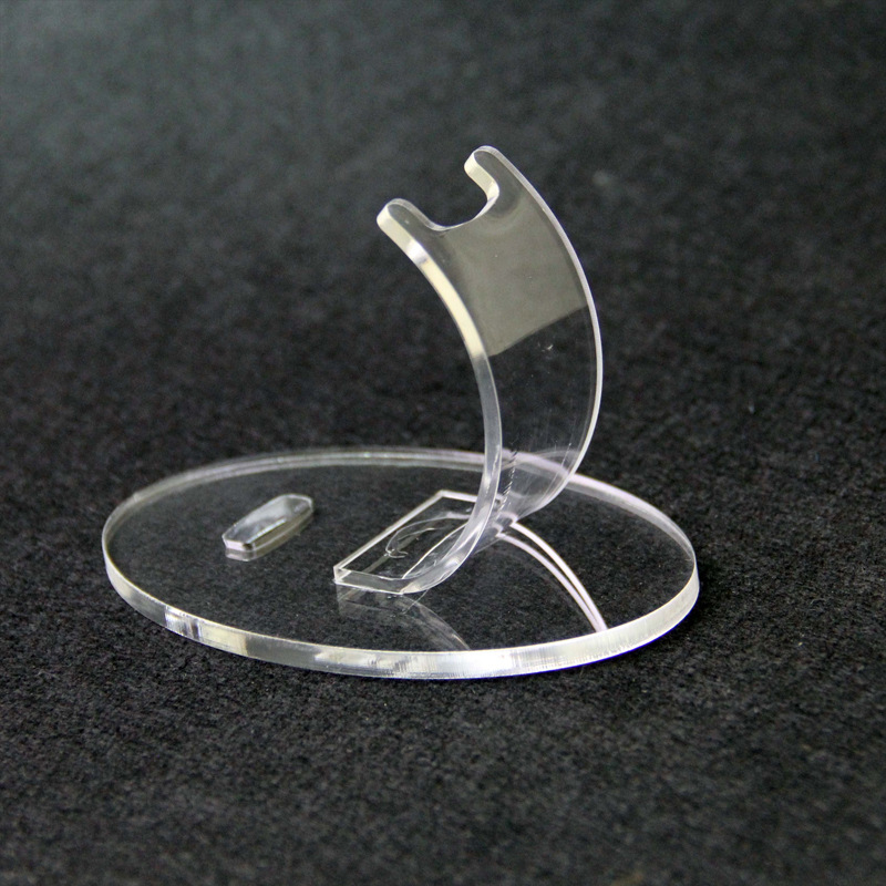 通用亚克力电子烟杆托架扁形电子烟展架 透明亚克力电子烟架定做